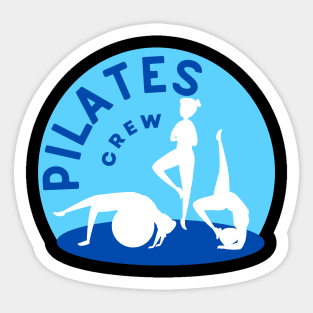 Pilates Crew Sticker